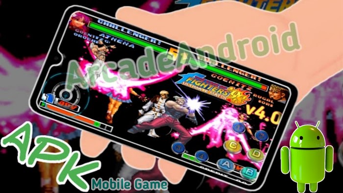 The king of fighters 98 Ultimate Match v4.0 Athena Power Game Android phone 