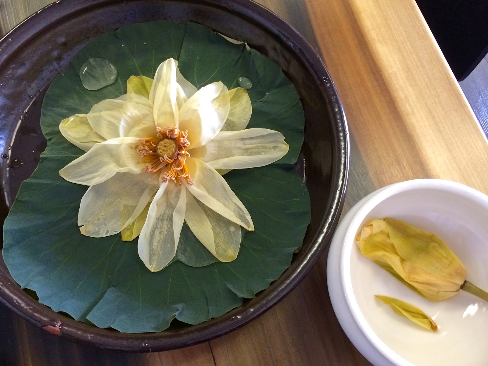 Handol Tearoom June 25th Tea Tasting Lotus flower and