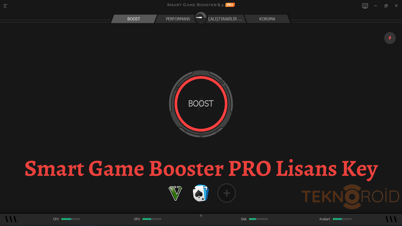 Smart Game Booster Pro 5.2.3 - Lisans Key 2024