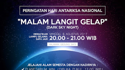 Dark Sky Night Menikmati Pesona Antariksa di Gedung Sate Bandung