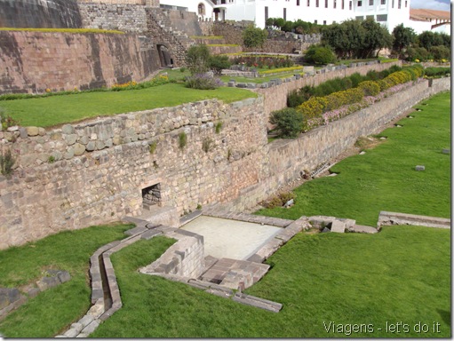 Ruínas de Qoricancha, o Templo do Sol - Cusco