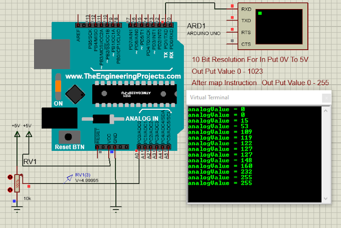 Arduino Mapping Input Values