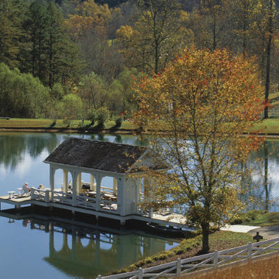 Blackberry Island on Serene Boathouse On A Lake  Like This One At Blackberry Farm