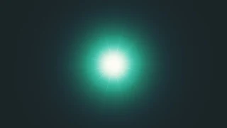 The sun flashes green for a few seconds in an extremely rare phenomenon