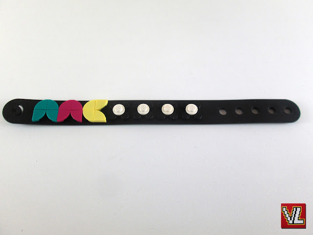 MOC LEGO Dots Bracelet jogo Pac Man