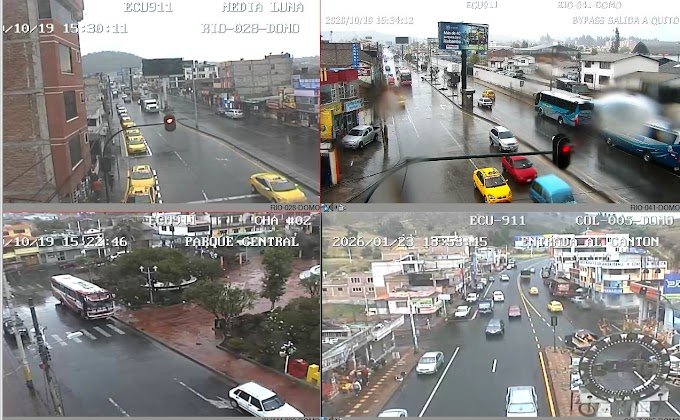 Aguas servidas rebosan en las calles de Riobamba a causa de las lluvias 