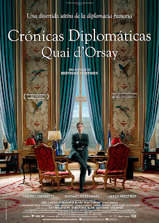 Crónicas diplomáticas = Quai d'Orsay / dirigida por Bertrand Tavernier; guión y diálogos: Antonin Baudry, Christophe Blain y Bertrand Tavernier; fotografía, Jérôme Alméras; música, Philippe Sarde. 2014.