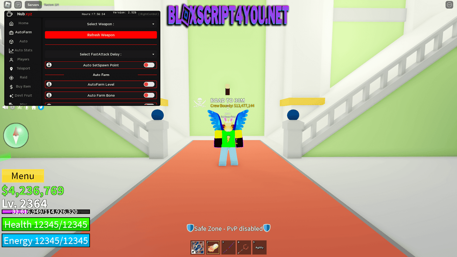 just got quake should i eat or should i level up my portal to max. : r/ bloxfruits