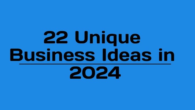 22 Unique Business Ideas in 2024!