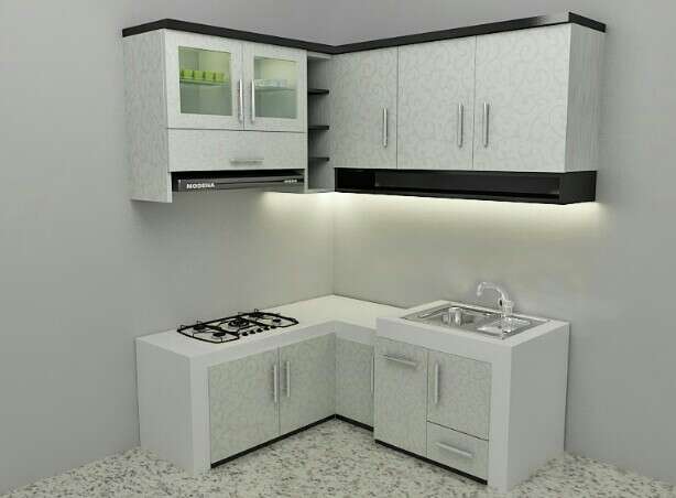 Model kitchen set aluminium terbaik