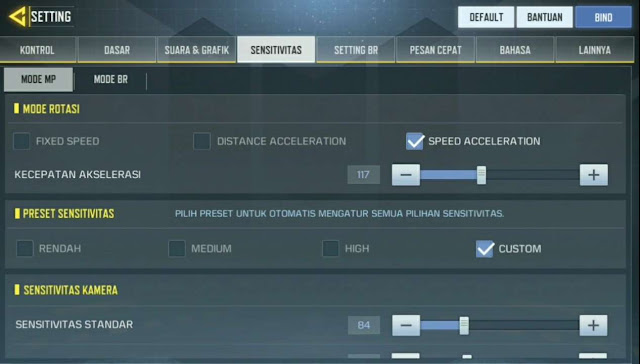 Cara Setting Sensitivitas Terbaik Call Of Duty Mobile