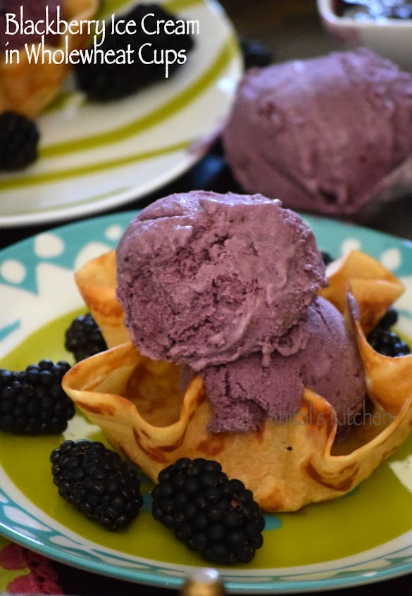 Blackberry Ice Cream