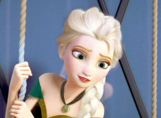 Gambar Frozen Elsa sedih