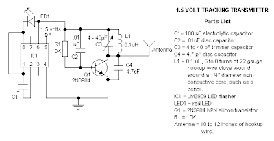 Petit circuit permettant de détecter des ondes hertziennes. Ce qui peut par exemple faire une télécommande ou un micro sans fil.