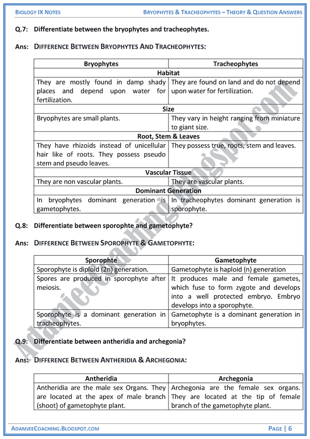 bryophytes-and-tracheophytes-theory-notes-and-question-answers-biology-notes-for-class-9th