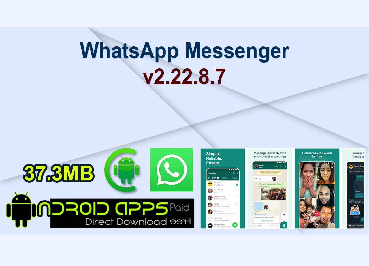 WhatsApp Messenger v2.22.8.7