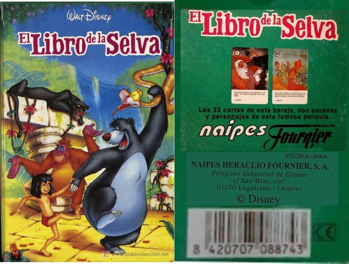 Barajas y Naipes: El Libro de la Selva 1993 - versión 2