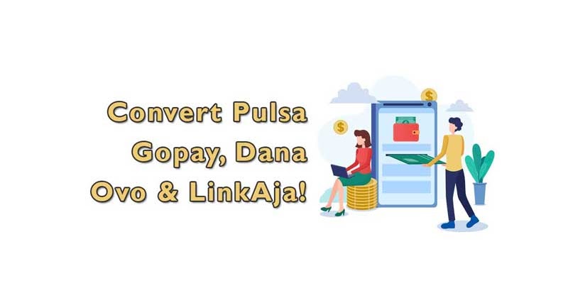 Cara Convert Pulsa Ke Gopay Dana Ovo Dan Linkaja Denpono Blog