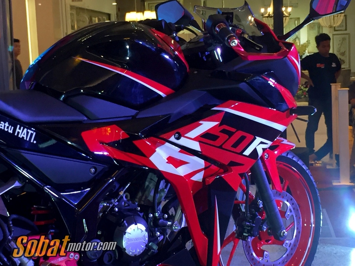 Intip Beberapa Detail All New CBR150R Special Edition Custom Yang