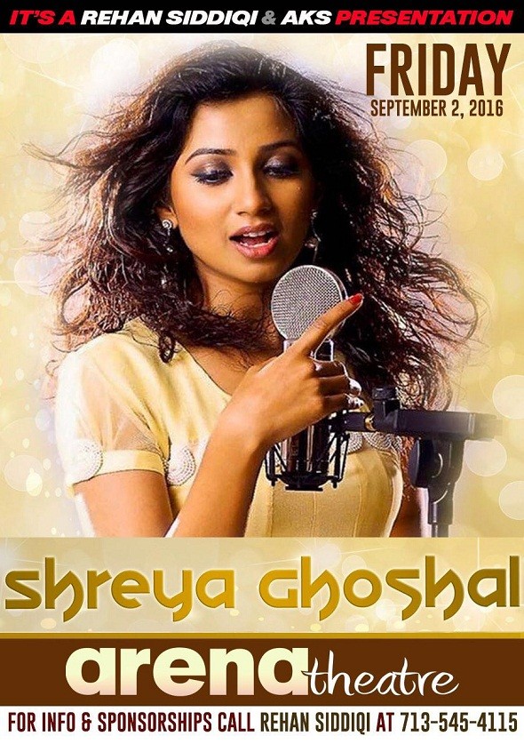  Shreya Ghoshal Live Concert 2016
