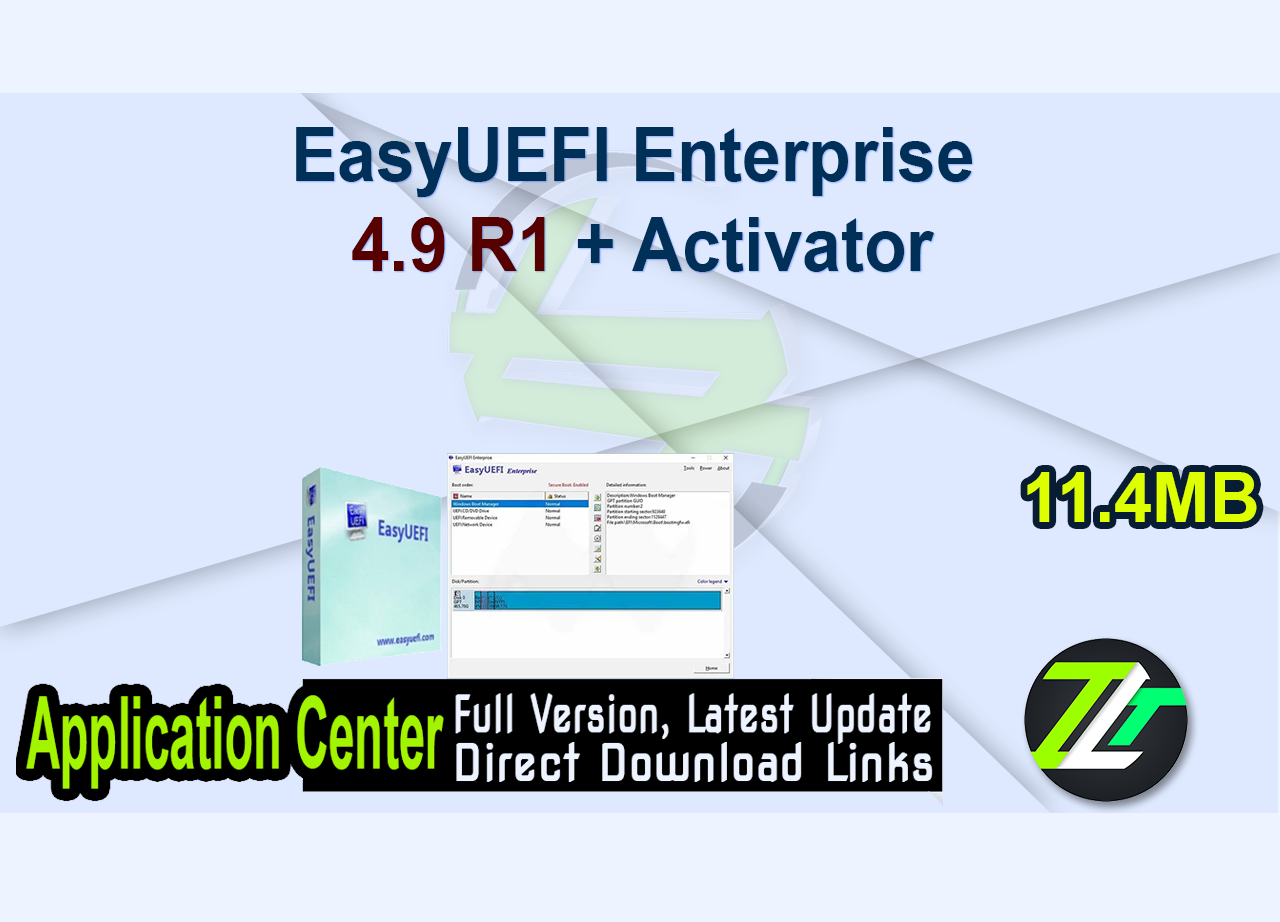 EasyUEFI Enterprise 4.9 R1 + Activator
