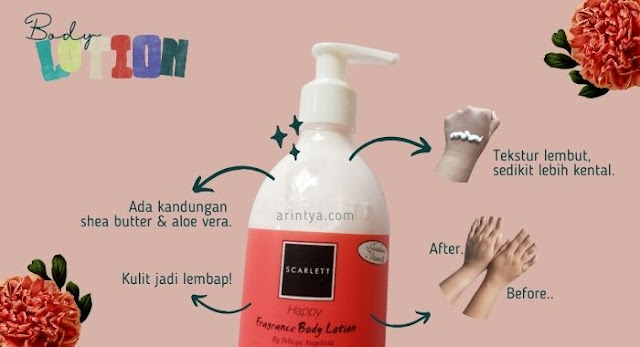 Body Lotion Scarlett Whitening