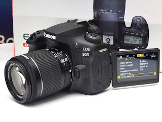 Jual Kamera Canon EOS 90D Lensa Kit STM Fullset