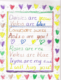   latest and new Valentines day poems for kids 2014