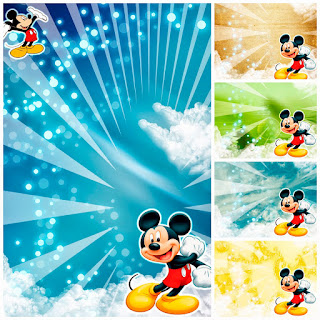 Tarjeta de Invitación de Mickey Mouse Descárgalas Gratis