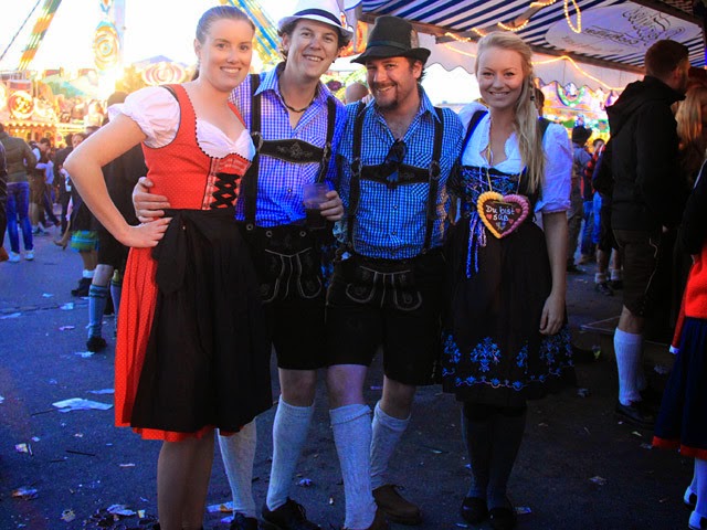 Ẩm thực lễ hội Oktoberfest tuyệt vời 