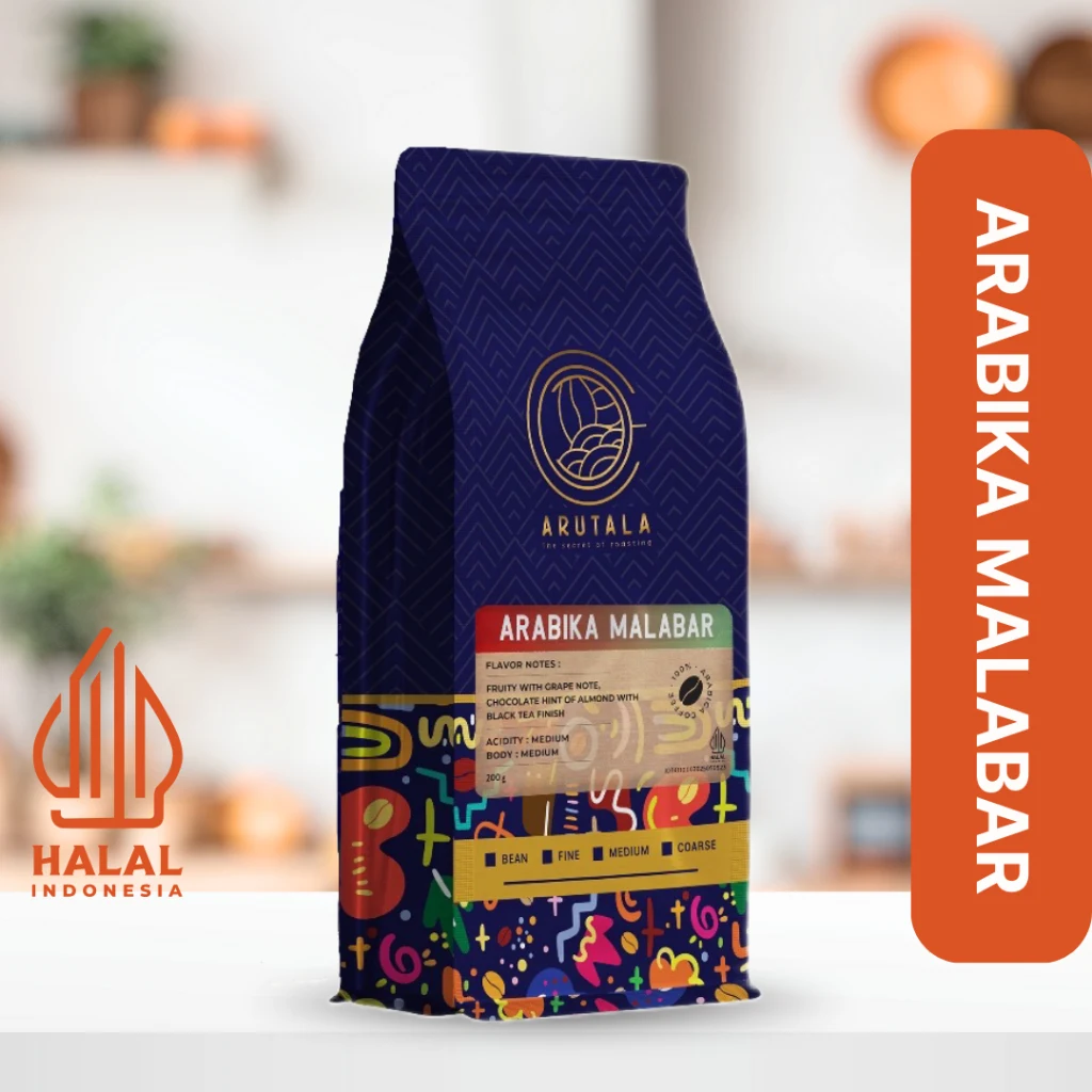 ARUTALA Kopi Arabika Malabar 200 gram 200 gram Biji