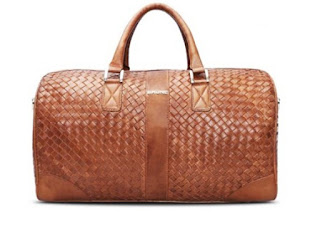 WOVEN DETAILED DUFFLE BAG