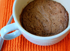 Microwave mug cookie for one from Anyonita Nibbles