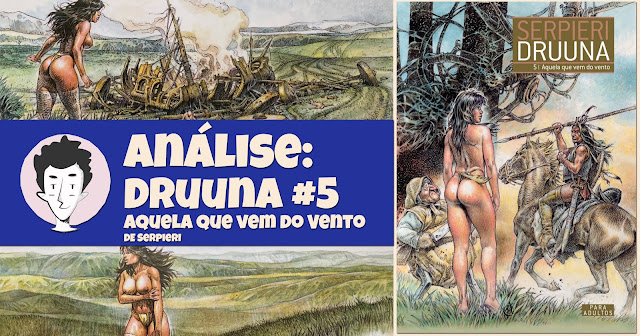 Druuna – Vol. 5 - Aquela que vem do Vento, de Serpieri - Arte de Autor