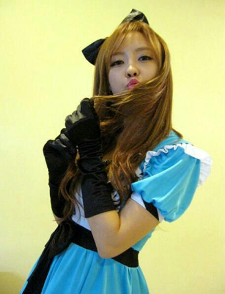 Foto Hyomin dari Aplikasi Android T-ara