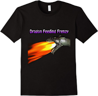 dragon feeding frenzy official t-shirt