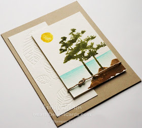 Heart's Delight Cards, Rooted in Nature, Stampin' Up!, Any Occasion Card, Trees, Watercolor, 