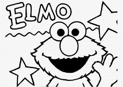 Elmo Coloring Pages on Coloring Pages Online Elmo Coloring Pages