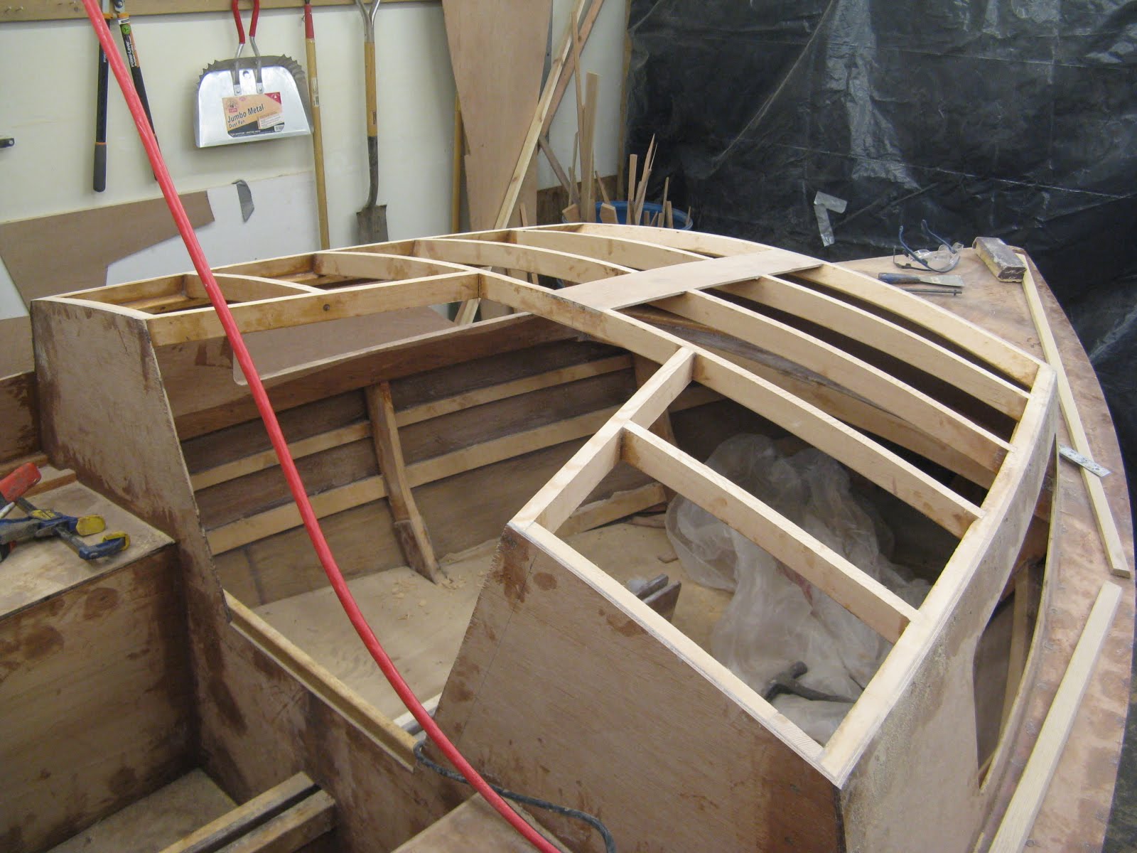 Hartley TS14 Construction: Cabin Deck