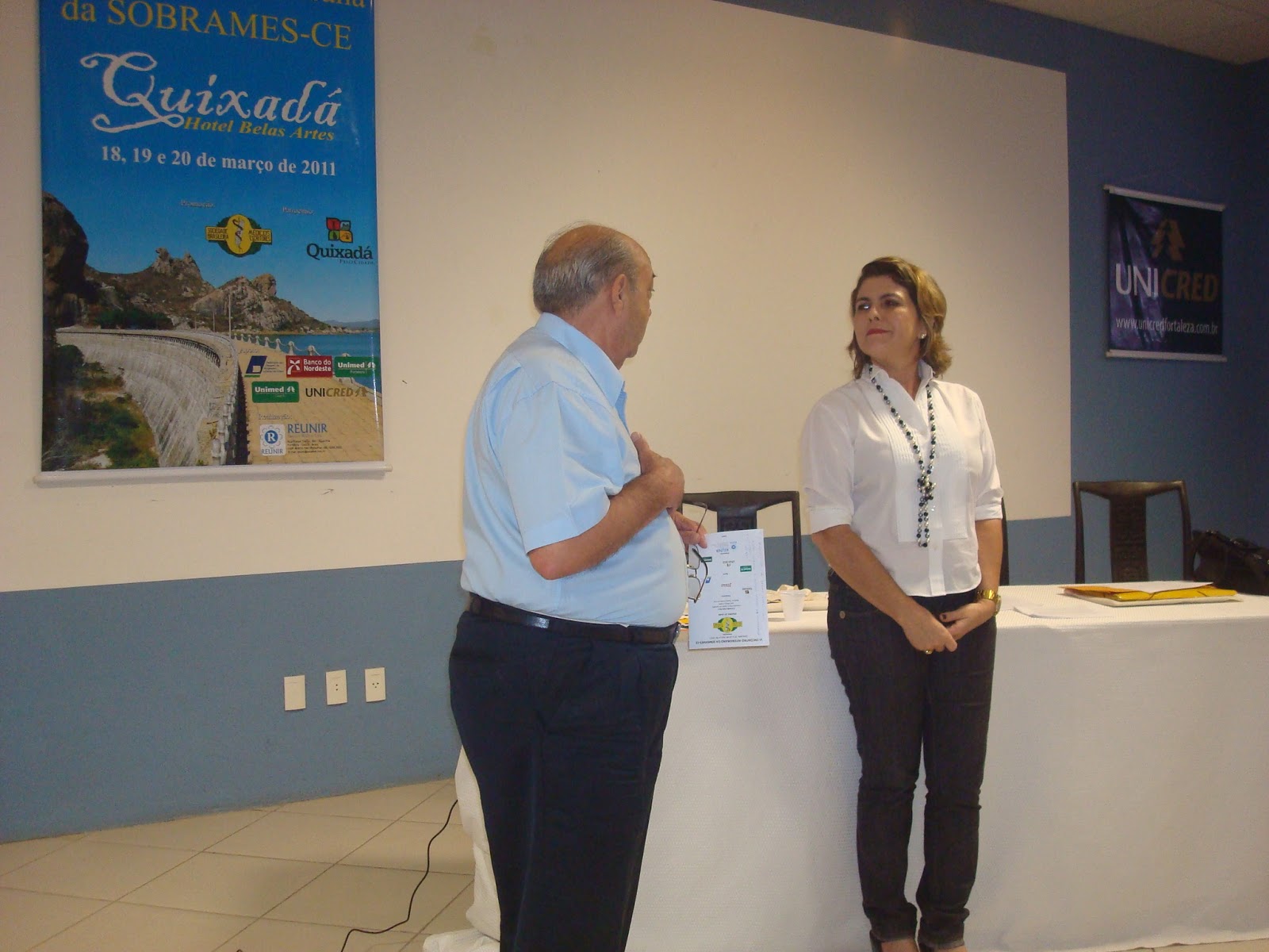 Encontro da SOBRAMES - Sociedade Brasileira dos Médicos escritores em Quixadá, 2010