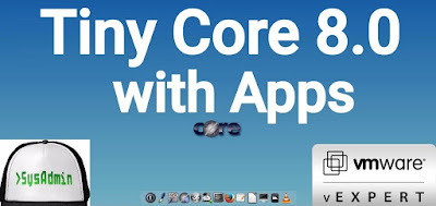 Tiny Core Linux 8.0 Installation