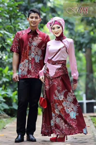 Model Baju Muslim Couple Modern Terbaru 2017/2018