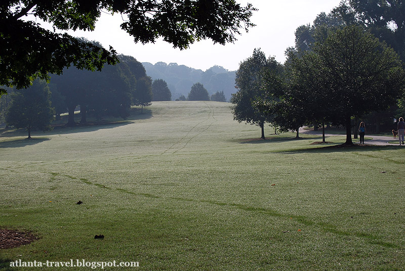 Piedmont park in the morning