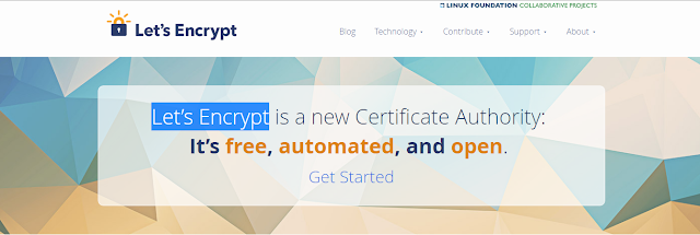 Let's Encrypt, a new free Certificate Authority