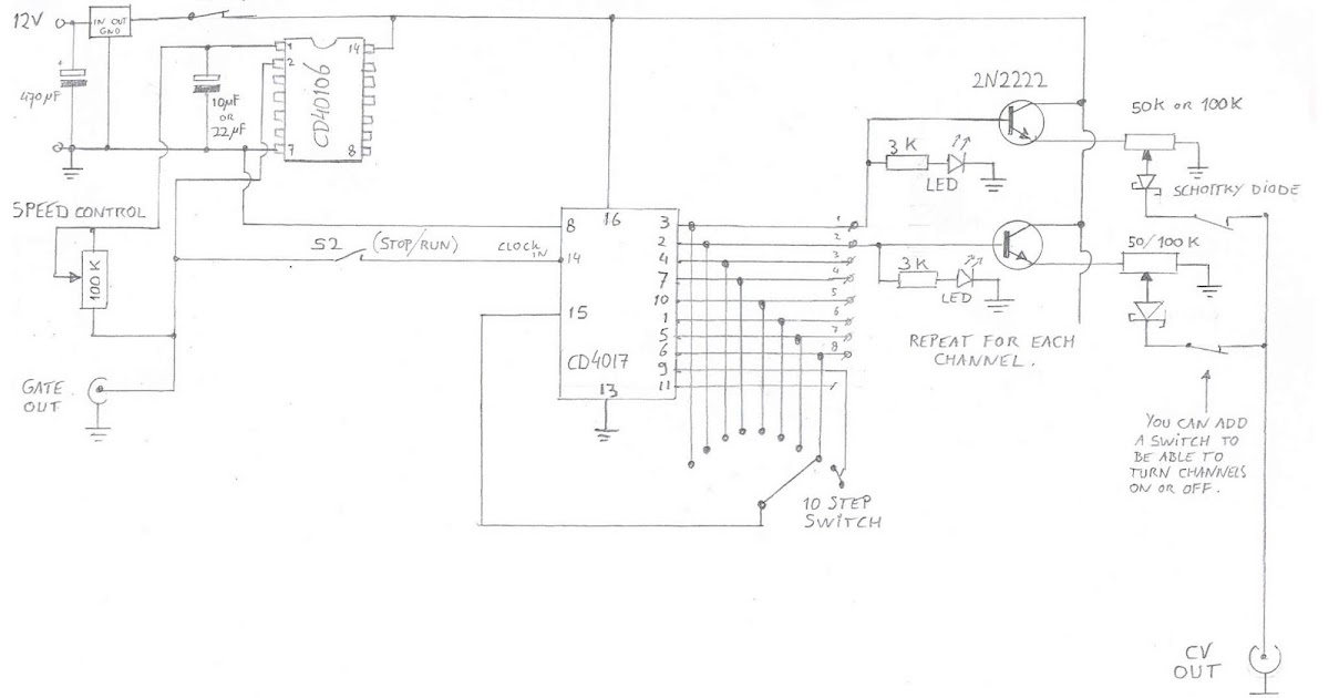 Eddy Bergman Com Synthesizer Build Part 8 8 Step Sequencer