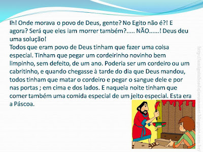 Jesus, a verdadeira páscoa- história infantil em slides