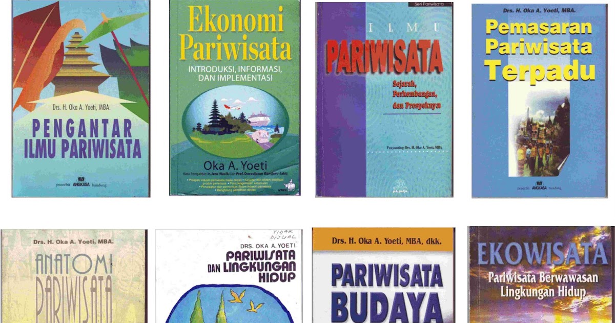 Buku Pariwisata Indonesia: Koleksi Pustaka Buku Wisata