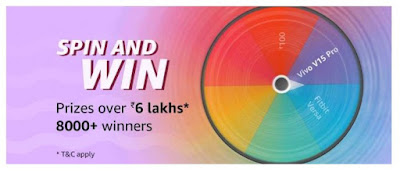 Today Amazon Spin & Win 