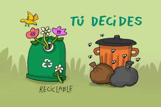 ¿Sabes como reciclar?  ¡Todos podemos hacerlo!