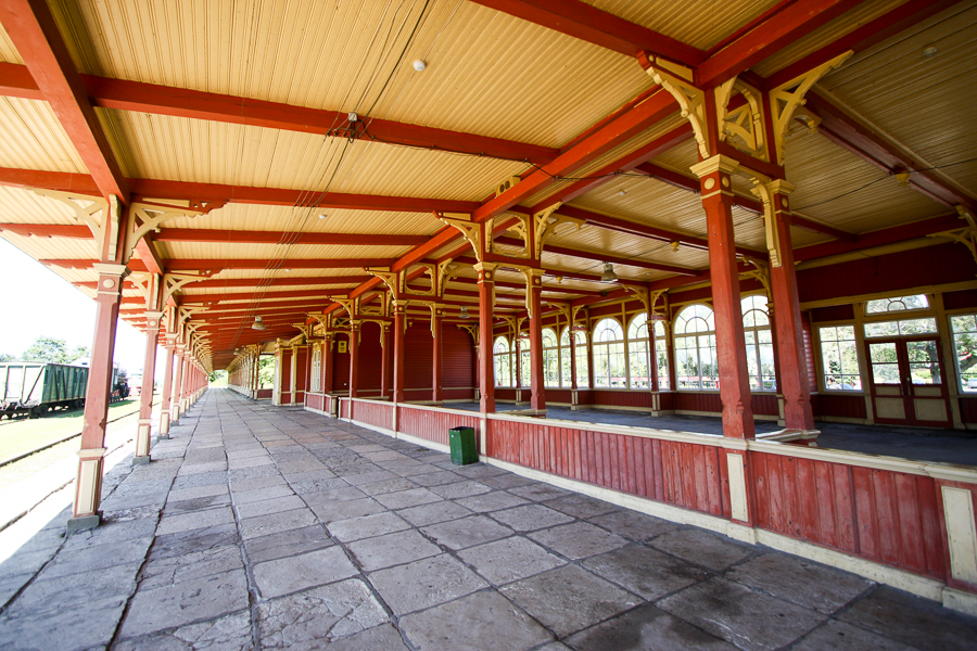 Haapsalu drewniany dworzec kolejowy